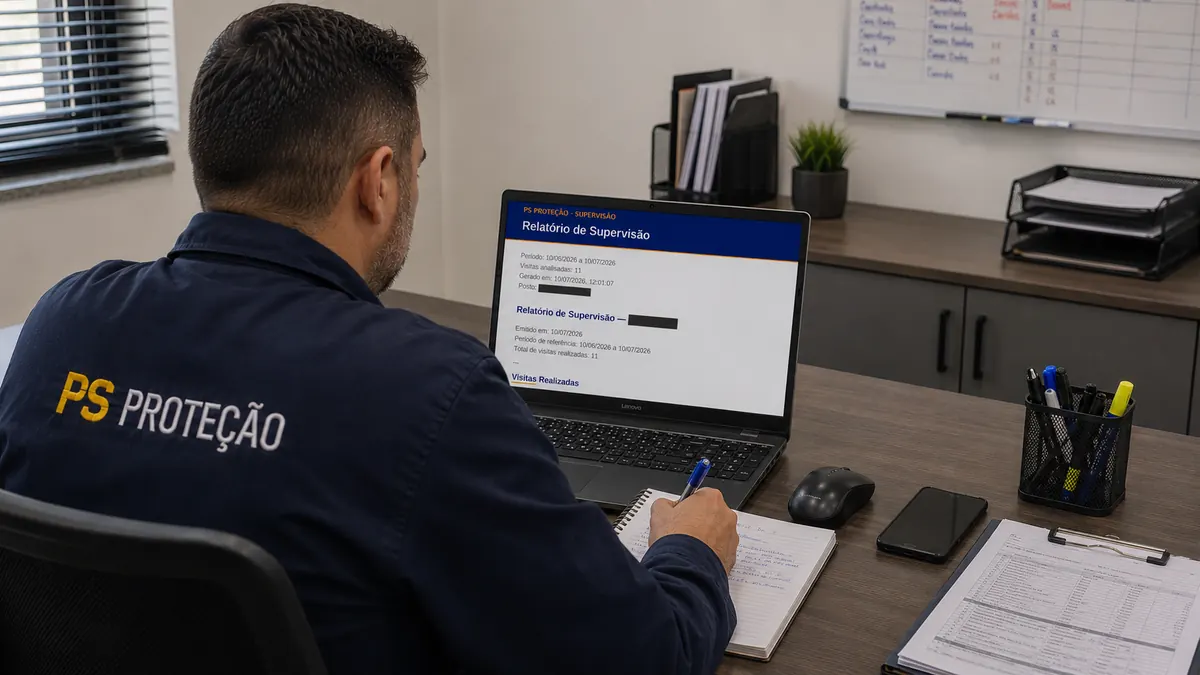 Relatório de Supervisão Mensal — PS Proteção